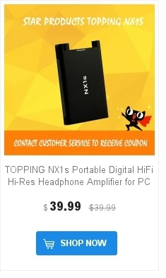 Топпинг nx4 dsd портативный усилитель ЦАП ES9038Q2M XMOS XU208 усилитель для наушников ЦАП usb DSD512 декорация HiFi усилитель для наушников