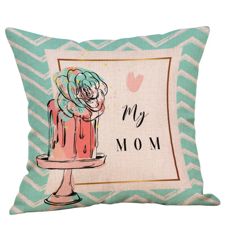 Украшение на день матери наволочка с розами подушка для дома в европейском стиле