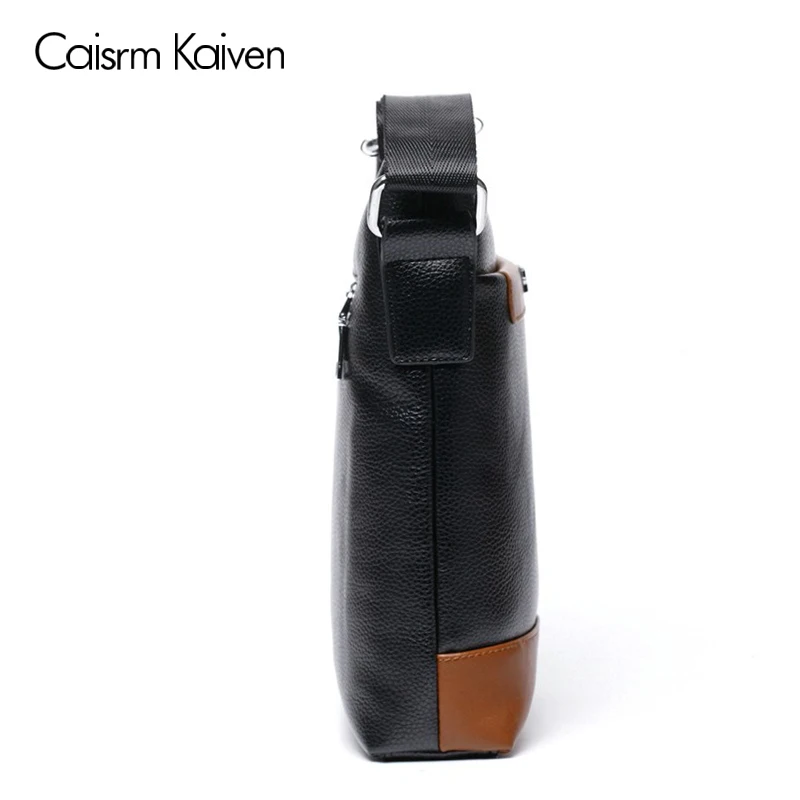 Caisrm kaiven Новые подлинные мужской моды пакет продаж PU Сумка Деловая Повседневная