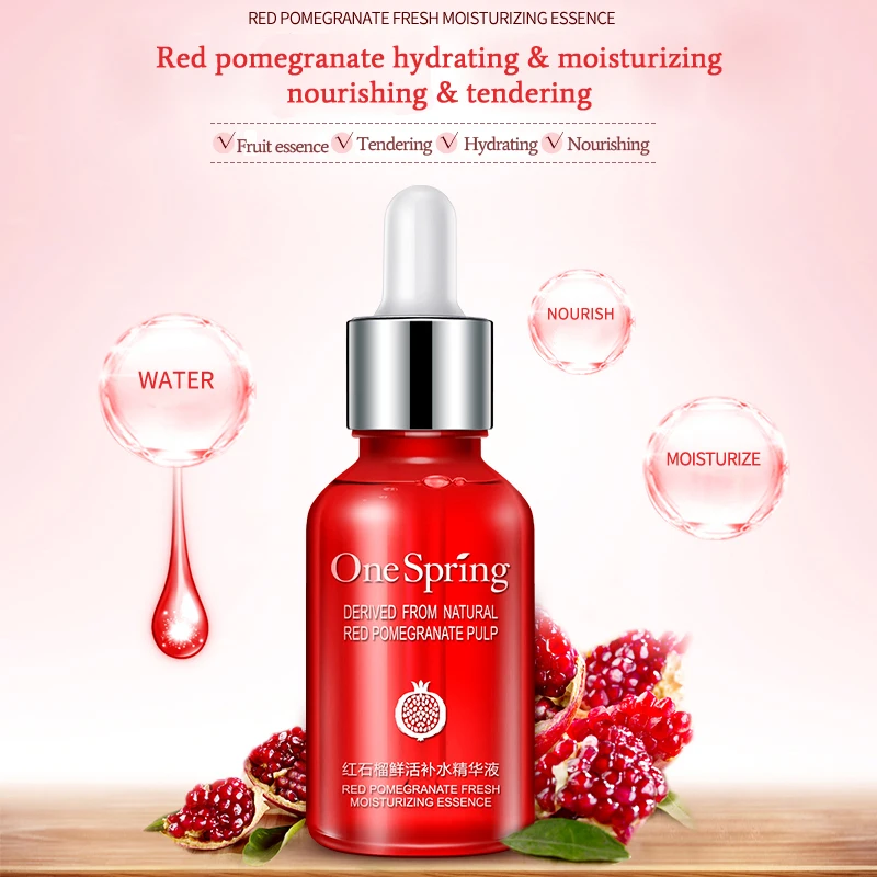 OneSpring увлажняющая эссенция красный гранат сыворотка крем для лица Уход за кожей