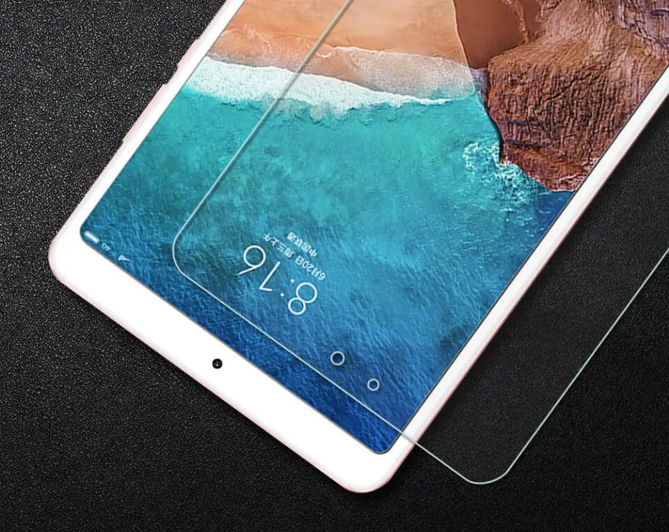 Чехол для Xiaomi Mi Pad 4 Plus, чехол из искусственной кожи, смарт-планшет, подставка, держатель Xiaomi Mi Pad 4 Pad4 4plus 8 дюймов, Защитная пленка для стекла
