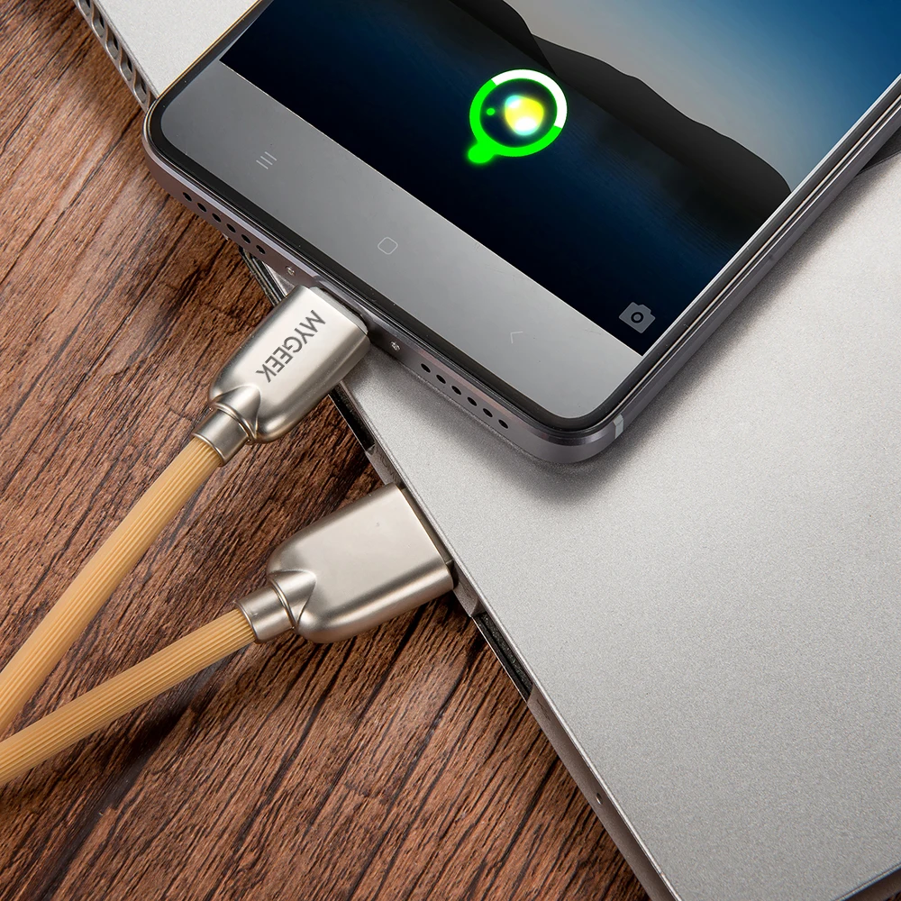 MyGeek Cord For Charging The Phone type-c Samsung Huawei P9 P10 xiaomi HTC LG MEIZ u Date Cable Usb Type c Fast Charge | Аксессуары для