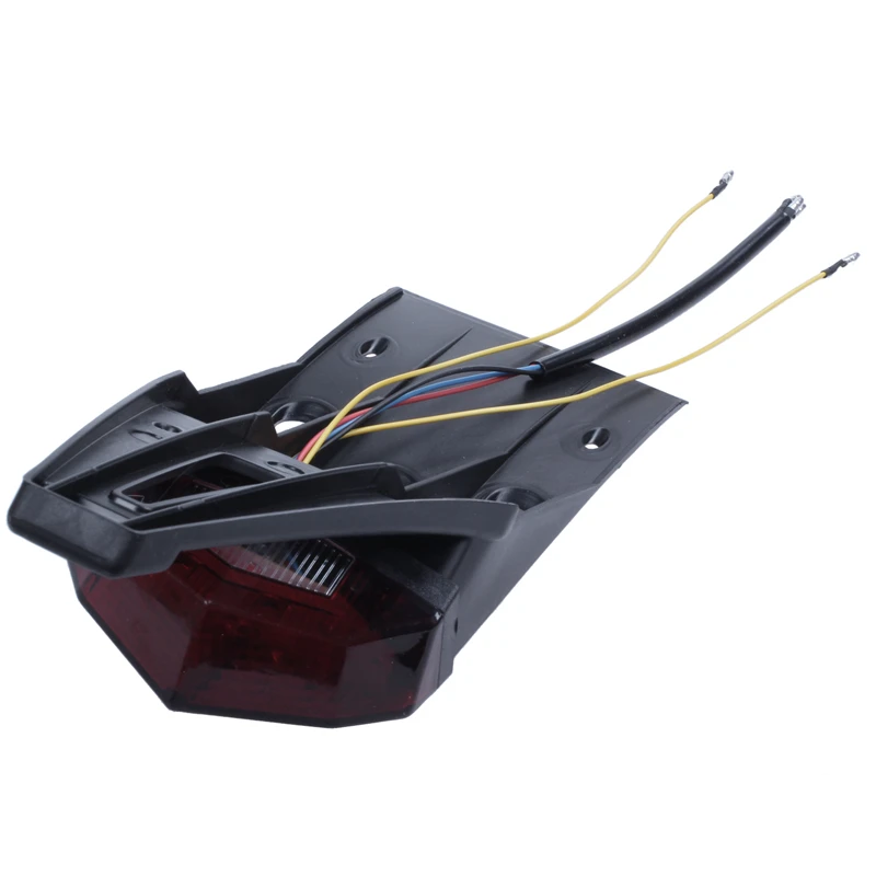 Мотоцикл Байк светодиодный крыло задний стоп сигнал номерной знак светильник| |