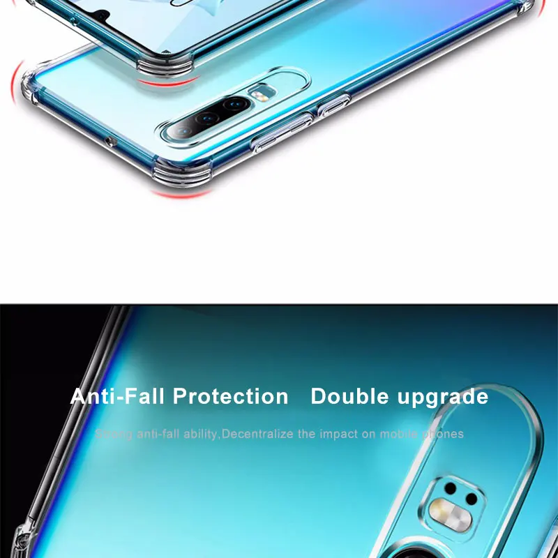 AOXIN 9D Прозрачный чехол для телефона huawei P20 P30 Pro облегченный задний Чехол для Huwei P30 lite P20 Pro 3D Мягкий ТПУ силиконовый чехол