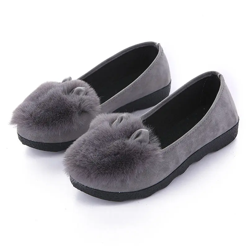 Обувь Пекина женская обувь весна фасоли Фасоли Ленивый плоскостопия