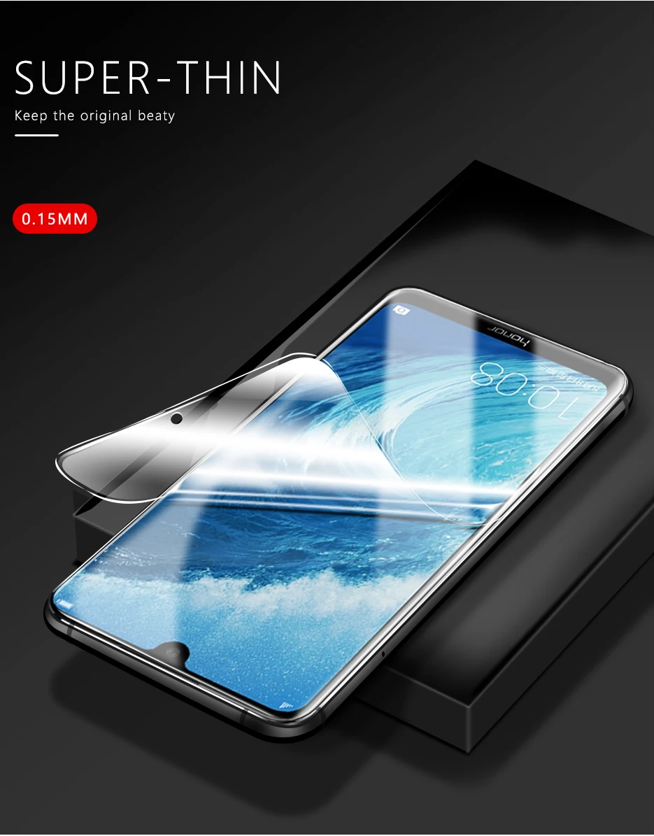 CHYI 3D изогнутая пленка для huawei Honor 8X Max, защитная пленка для экрана 7,12 дюймов, пленка с гидрогелем, с инструментами, не закаленное стекло