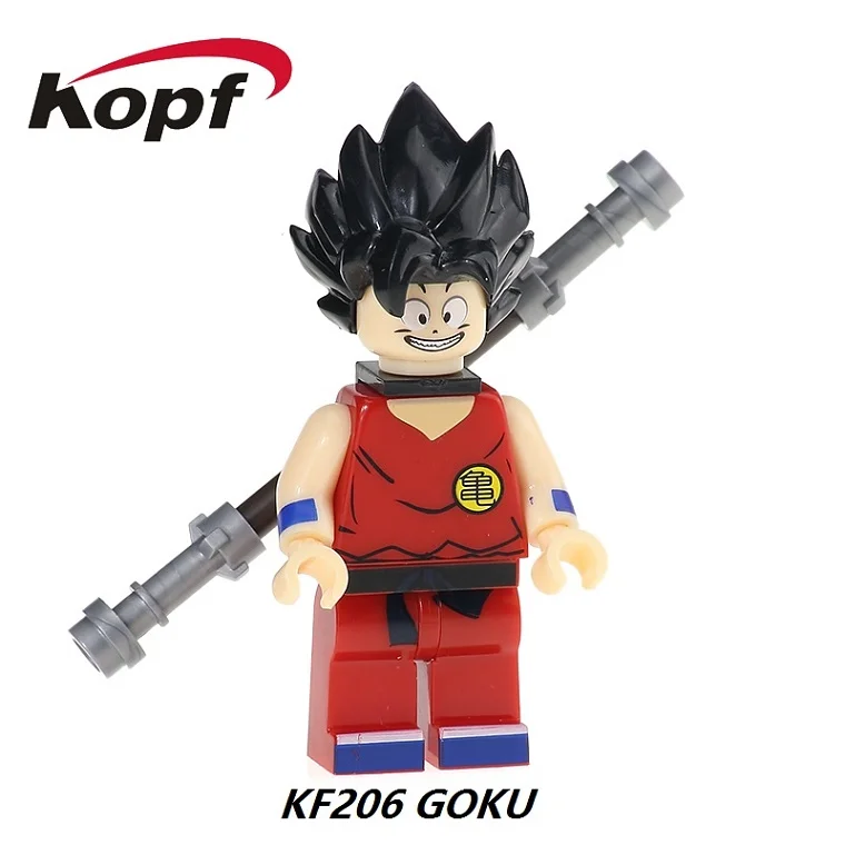 KF206 Without Box KF8027 Супер Герои Dragon Ball Z цифры Гоку идеальный Cell Старт Android 20 конструкторных блоков, Детские кубики, модель, подарок для детей игрушки - Цвет: KF206 Without Box