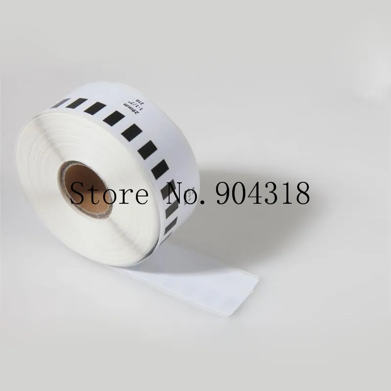 50 x рулонов Brother DK 22210 2210 совместимые непрерывные термо этикетки 29 мм 30 48 м QL 500 550 560