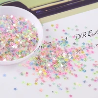 10g crystal nail sequin 3mm 4mm star shape sequins paillettes for nails art glitterwedding decro confettimake up accessories