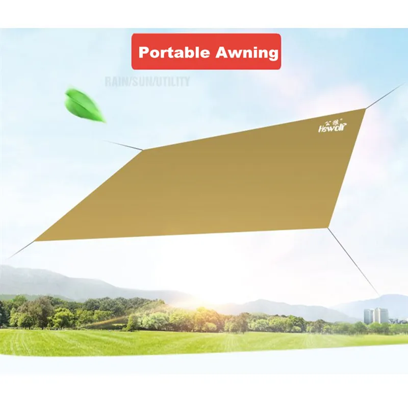 HEWOLF солнцезащитный тент Солнцезащитный навес пляжный парковочный от дождя