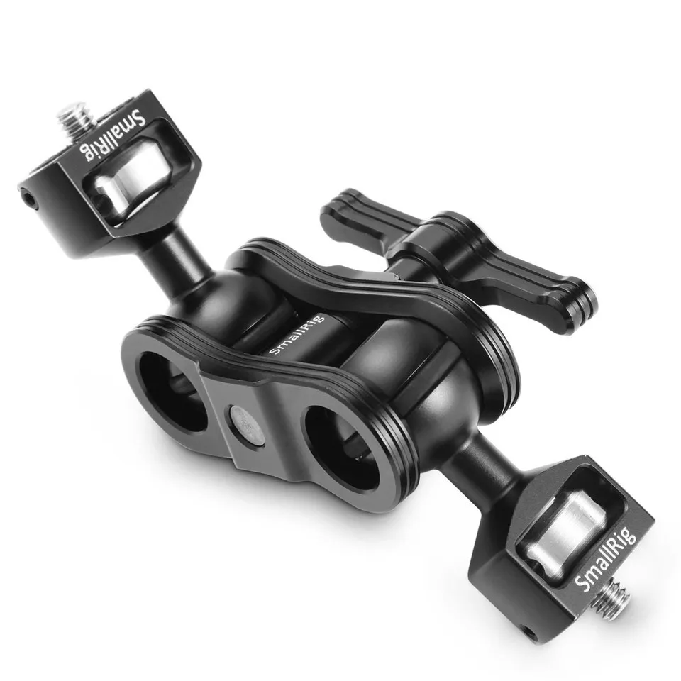 SmallRig алюминиевый сплав Quick Release Артикуляционная Волшебная рукоятка с двойными шариковыми головками+ 1/" винты для крепления мониторов-2070