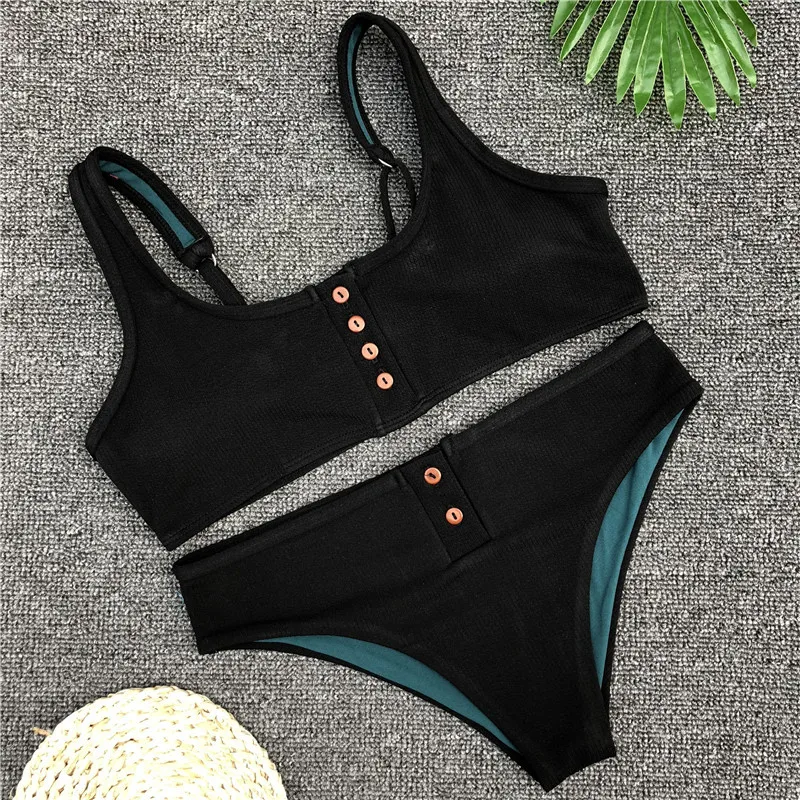 Бикини, купальник для женщин, Maillot De Bain Femme, сексуальный комплект бикини, купальник на пуговицах, купальный костюм для женщин, купальник для женщин и девушек