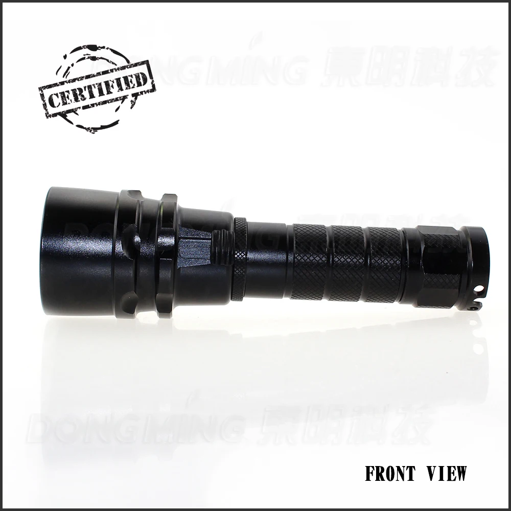 24 шт. 1 * CREE XM-L T6 светодиодный тактический фонарик ярсветильник черный чехол
