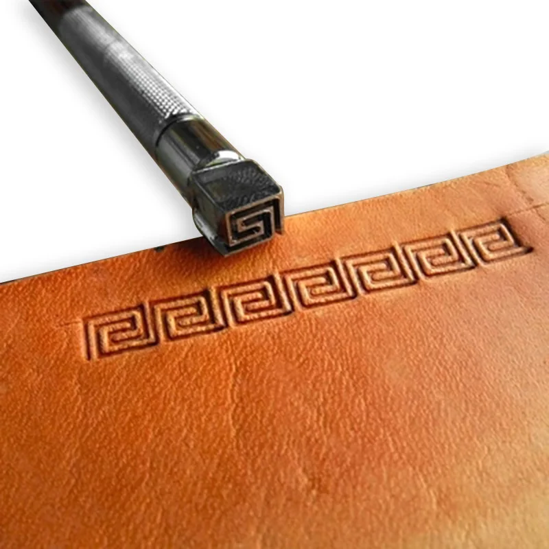 Новые высокоточные стальные инструменты для гравировки кожи печатные рисунок