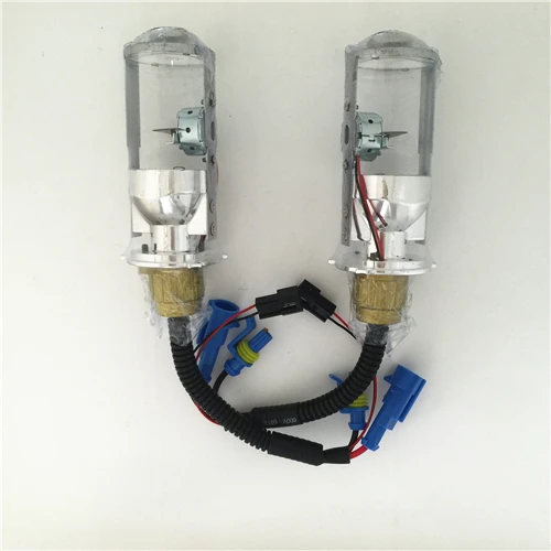 2x35 Вт автомобильный H4 9003 HB2 дальний/ближний свет прожектор линза HID