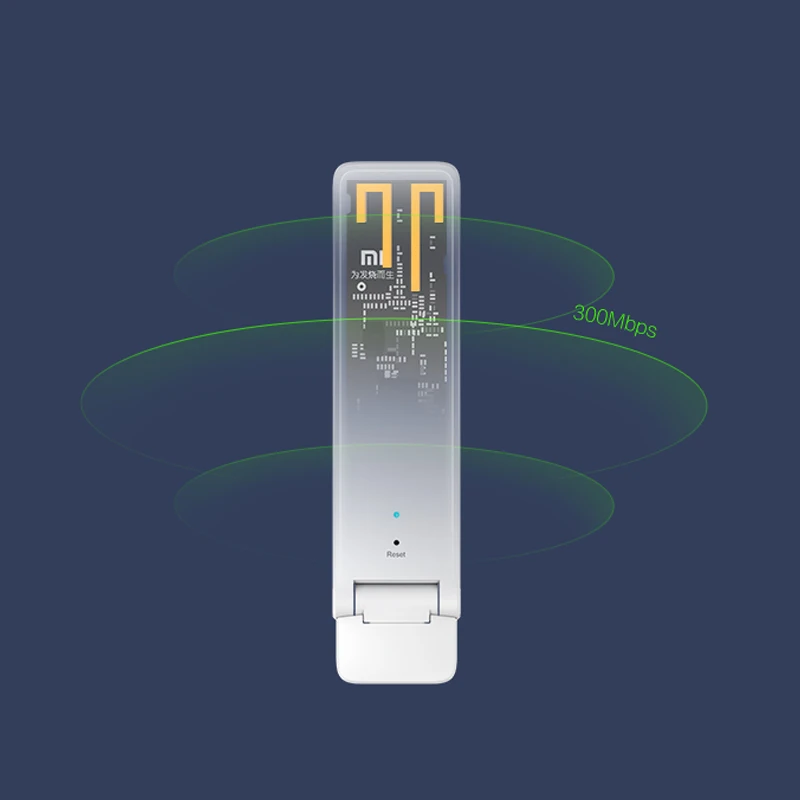 Xiaomi Wi-Fi ретранслятор 2 mi усилитель-удлинитель 2 Универсальный Repitidor Wi-Fi 300 Мбит/с 802.11n Беспроводной усилитель сигнала WiFi сигнала