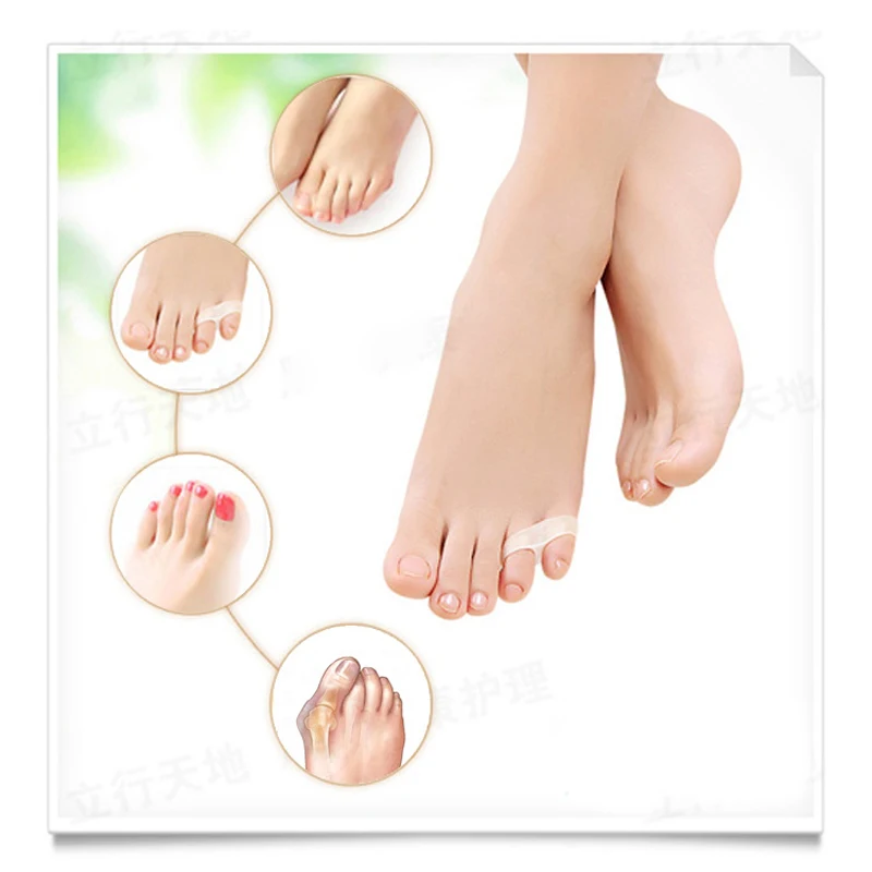 1 пара Силиконовый гель Bunions Малый палец разбрасыватель Облегчает сепараторы