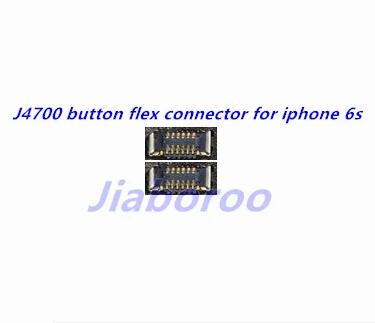 10 шт./лот J4700 Кнопка гибкий вкл/выкл громкость FPC Разъем для iphone 6s 4. 7 на материнской