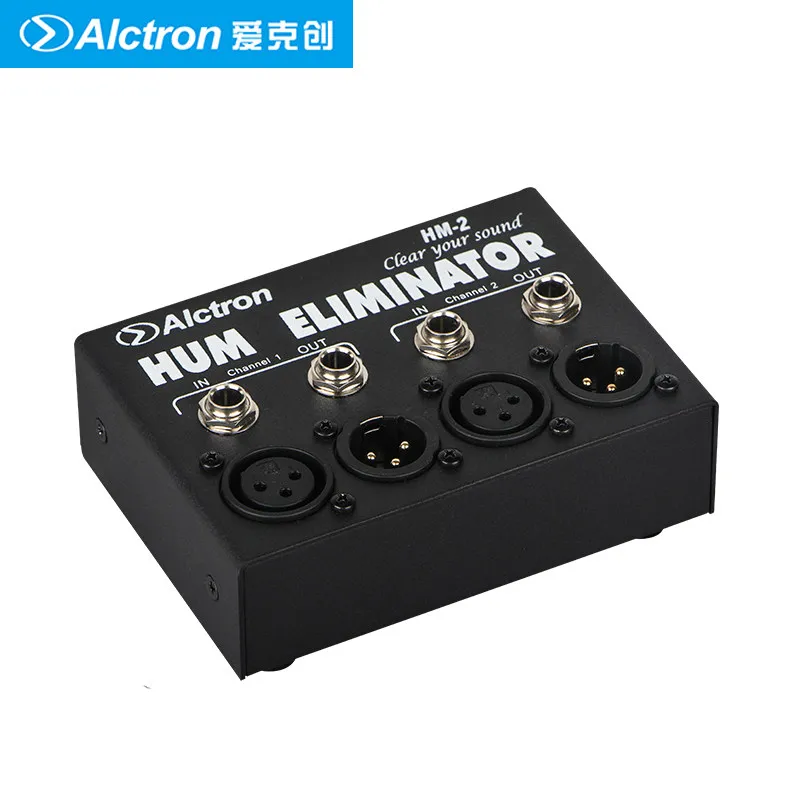 Alctron HM-2 hum eliminator для снижения шума для профессиональной студии записи, живой сцены, концерта таких случаев