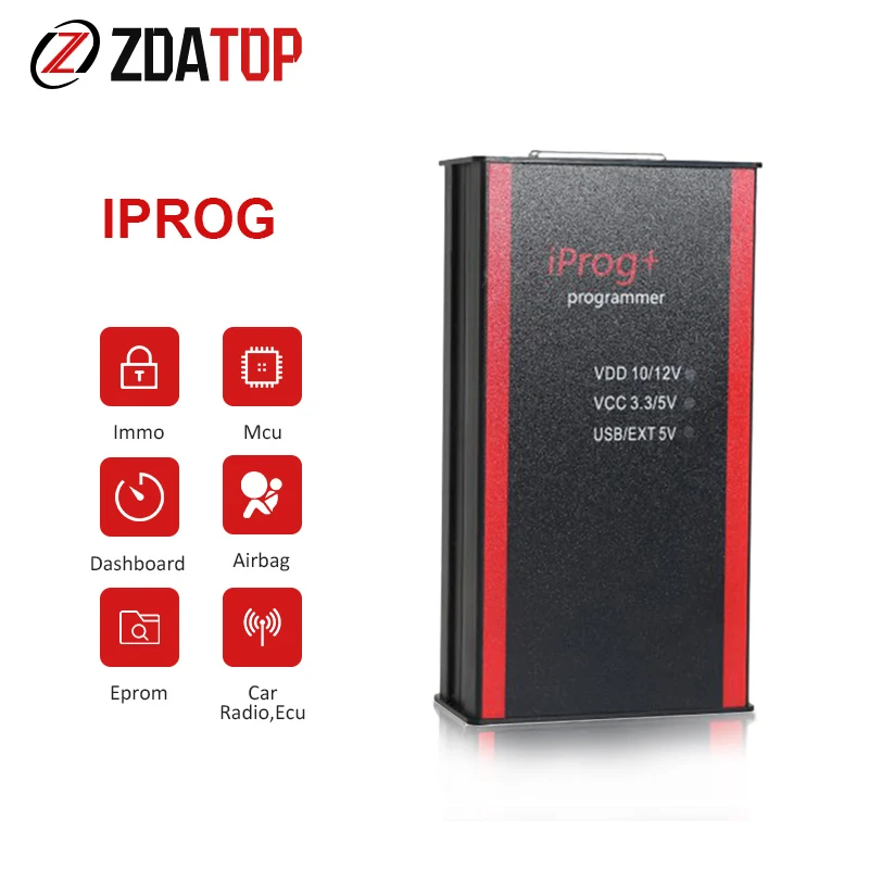 Iprog Pro программист поддержка IMMO коррекция пробега сброс подушки безопасности до года Замена Carprog Полный Digiprog III Tango UPA