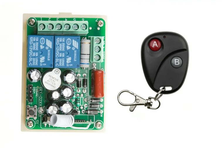Новый AC220V 2CH RF беспроводной пульт дистанционного управления Система teleswitch