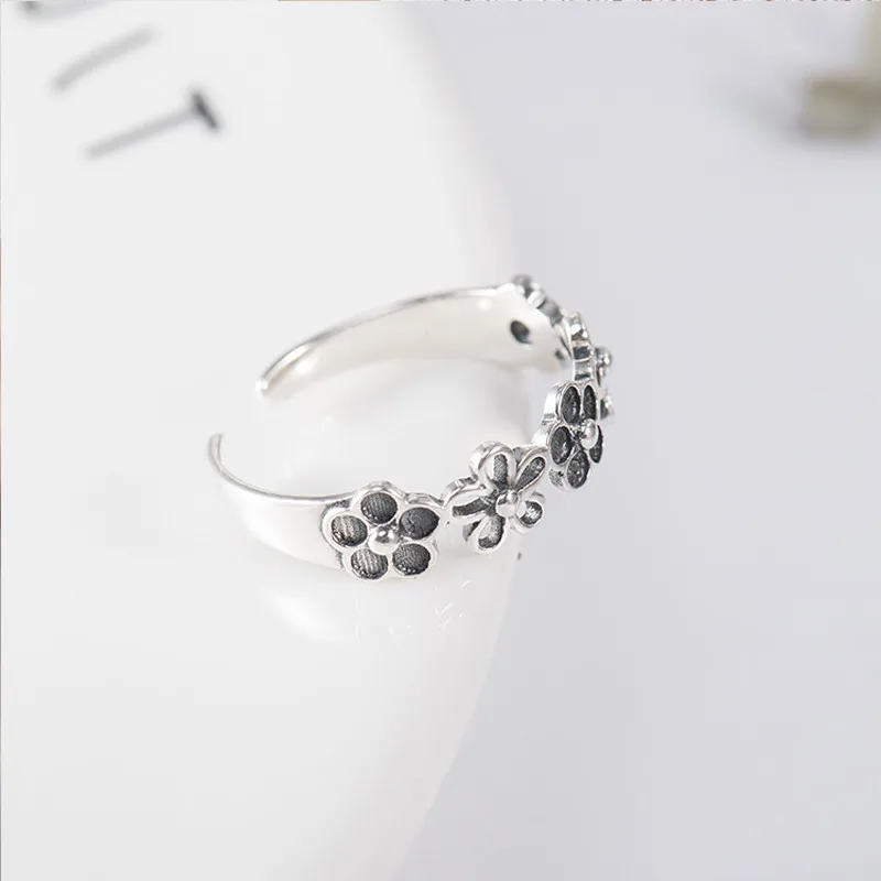 XIAGAO 2018 Vintage Rings 100% Real 925 Sterling Silver Jewelry for Women High Quality Ring Anillos AART0017 | Украшения и
