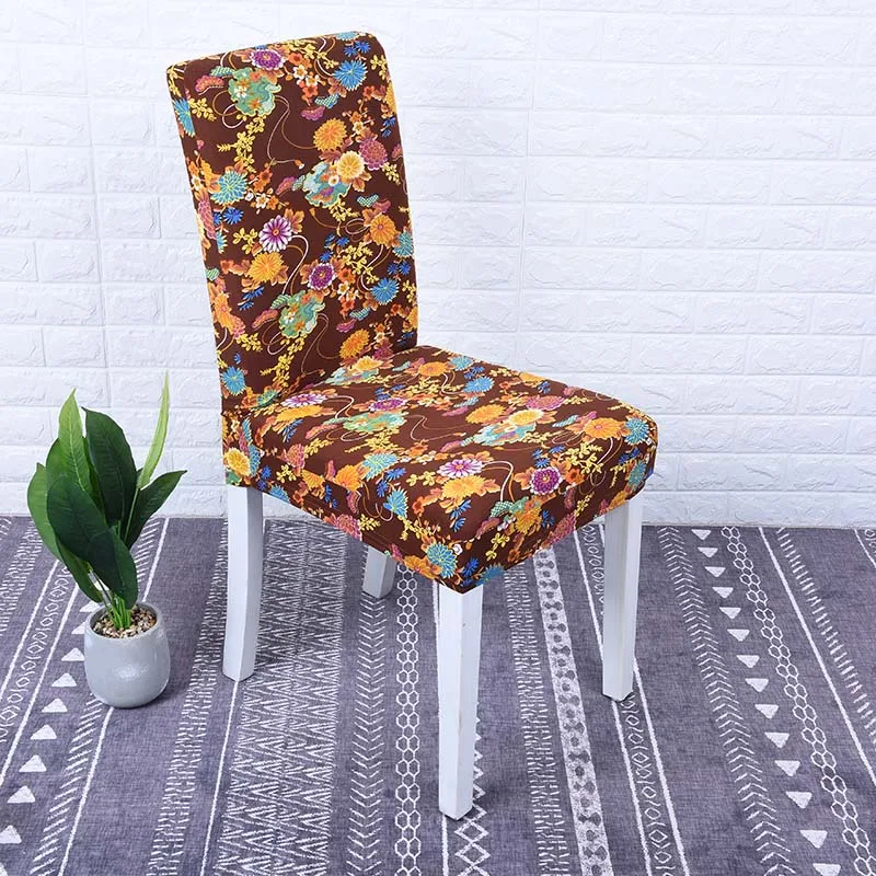 Monily кухонный чехол для кресла спандекс стрейч универсальная Цветочная