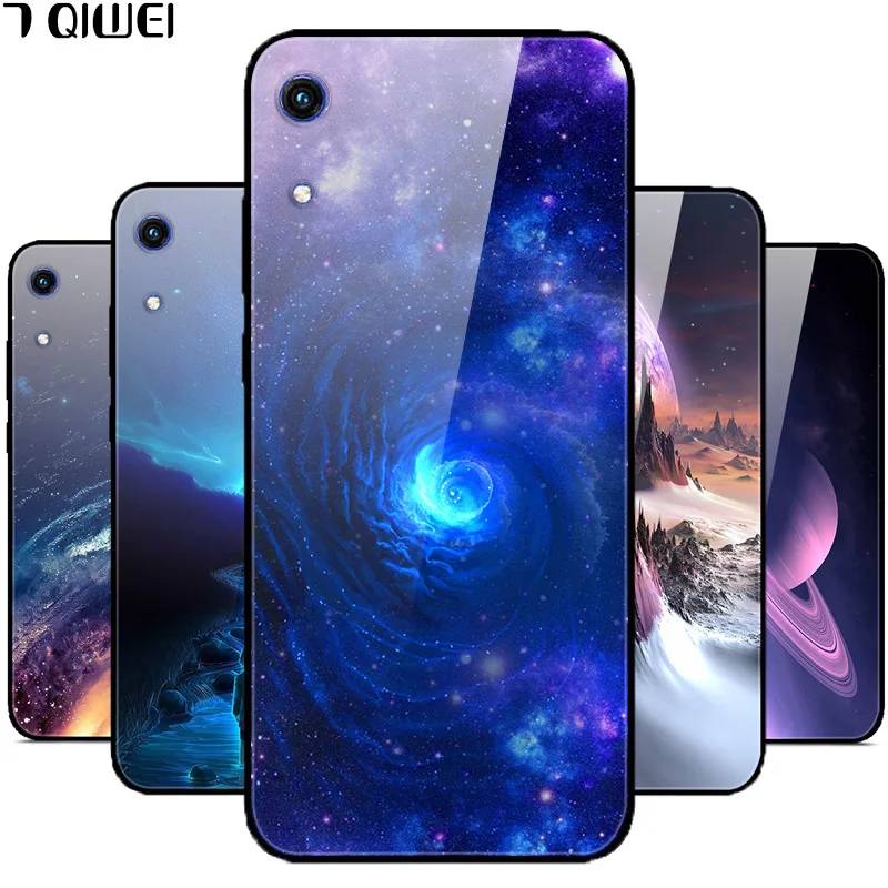 K JAT-LX1 для huawei Honor 8A 6,09 дюймов, стеклянный зеркальный жесткий чехол для телефона huawei Honor 8A, чехол для Honor8A 8 A A8, закаленное