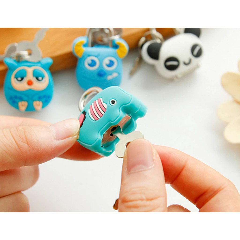 1 комплект маленький металлический мультяшный замок маленькая коробка