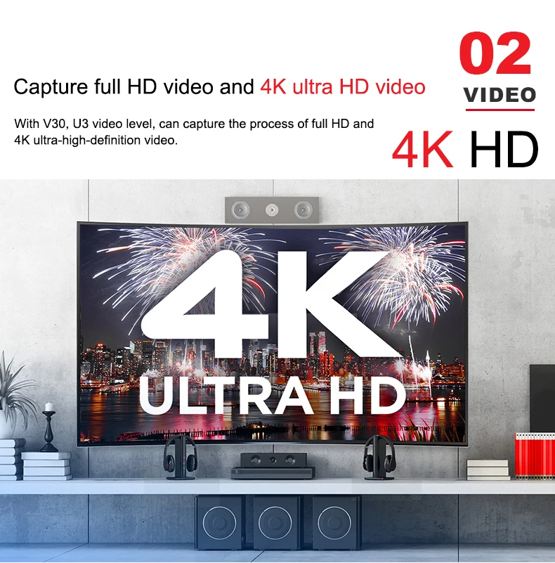 Двойной Флеш-накопитель SanDisk Extreme карты памяти 32 Гб 64 Гб 128 высокое Скорость 160 МБ/с. микро SD карты U3 A2 V30 UHS-1 TF карты памяти Microsd