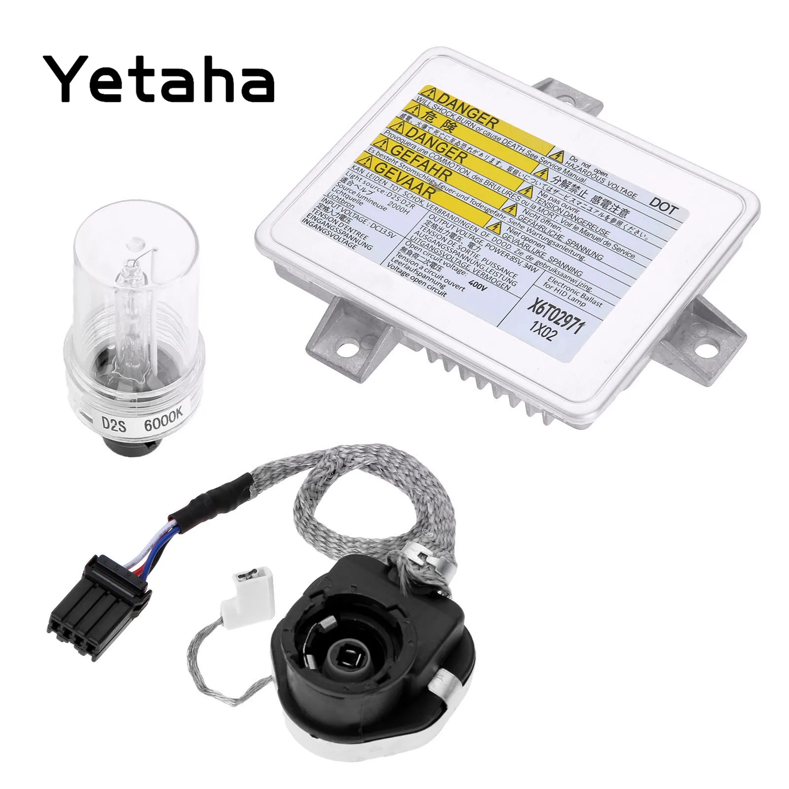 Yetha Xenon HID комплект фар D2S D2R балласт воспламенитель управления стартер ксеноновая