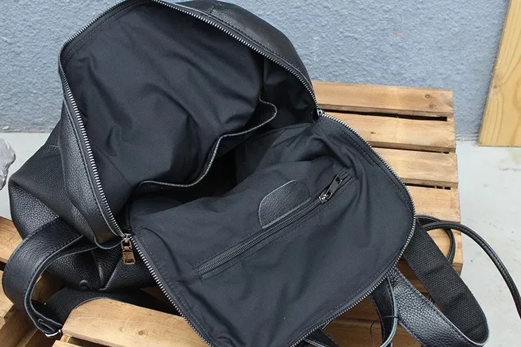 Женский рюкзак из 100% мягкой натуральной кожи вместительный дорожный 2019|Женские