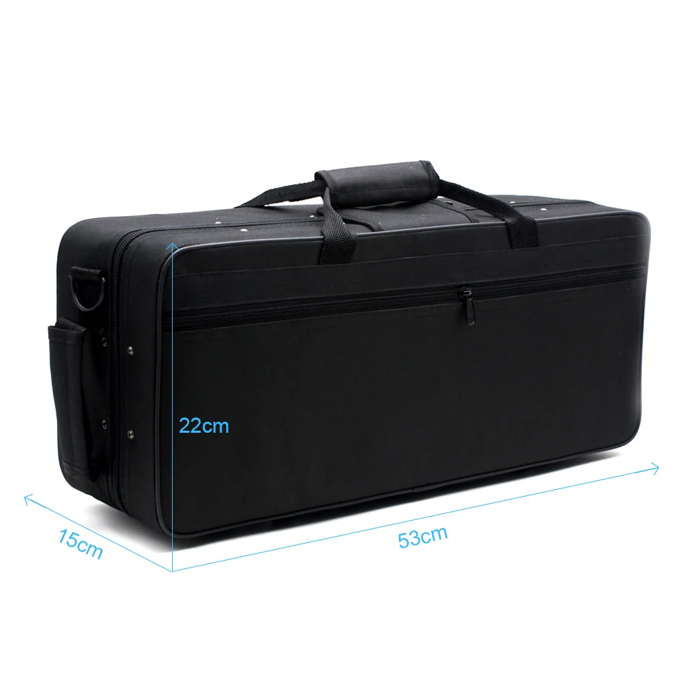 600D водонепроницаемый Gig Bag Box рюкзак ткань Оксфорд для трубы с регулируемым