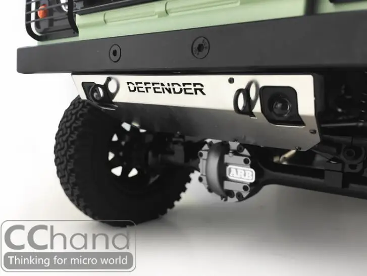 CChand RC4WD D90 D110 металлическая передняя защита шасси и светодиод 5 мм|Детали