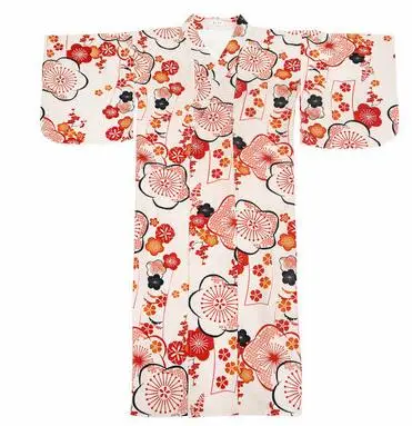 kimono (S) Кимоно верхняя одежда халат костюм Девушка длинное платье с v-образным вырезом японское кимоно Женский оранжевый розовый платье - Цвет: kimono (S)