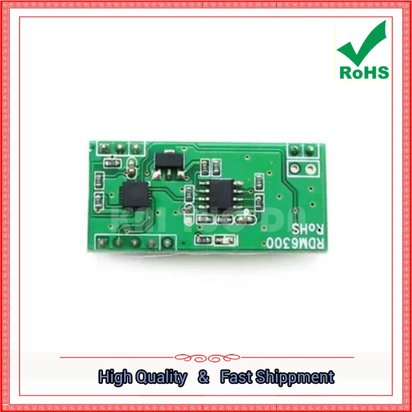 Модуль считывания RFID RDM6300 радиочастотный модуль 125 кГц кардридер UART