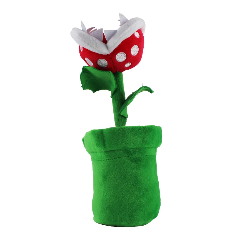 25 см Super Mario Плюшевые труп цветок Пиранья игрушка кукла аниме мягкие игрушки куклы каваи подарки для детей