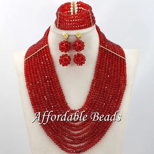 Травяной Зеленый Африканский Бисер Уникальный ювелирный набор ручной работы