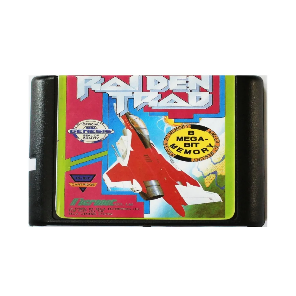 Raiden традиц 16 бит MD карточная игра для Sega игры SEGA Mega Drive Genesis|Картриджи| |