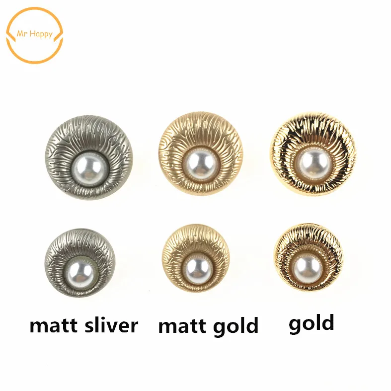 Модные декоративные жемчужные пуговицы высокого качества 2 шт./Лот швейные для