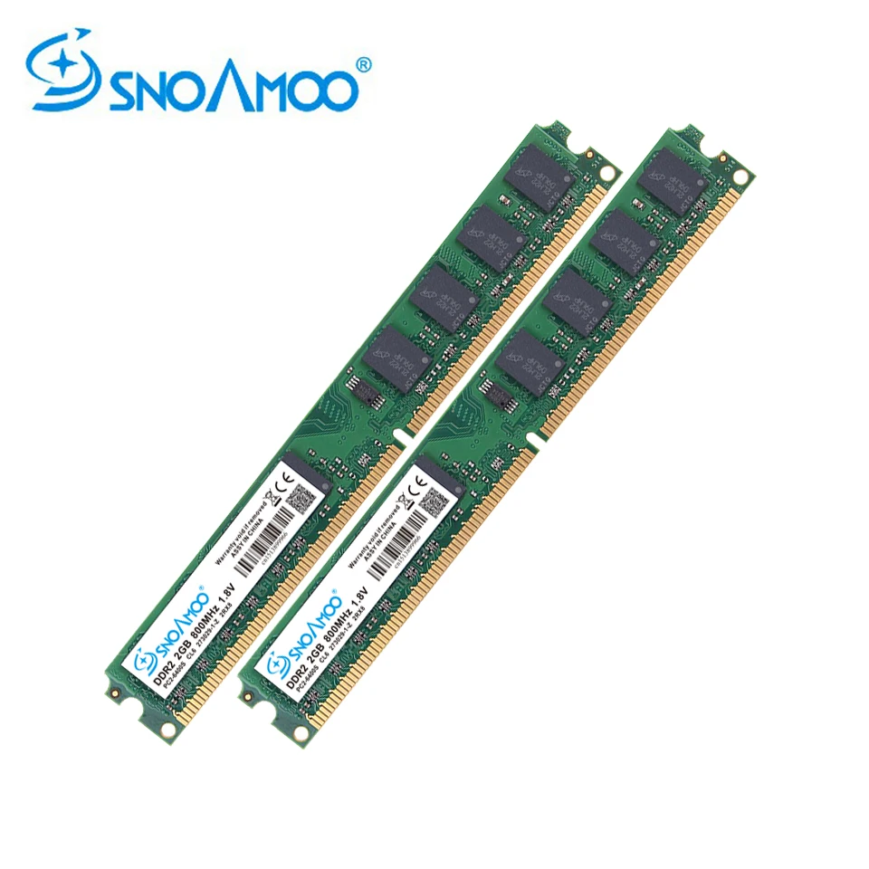 SNOAMOO оперативная память для ПК DDR2 2 Гб x шт. 667 МГц 800 | Компьютеры и офис