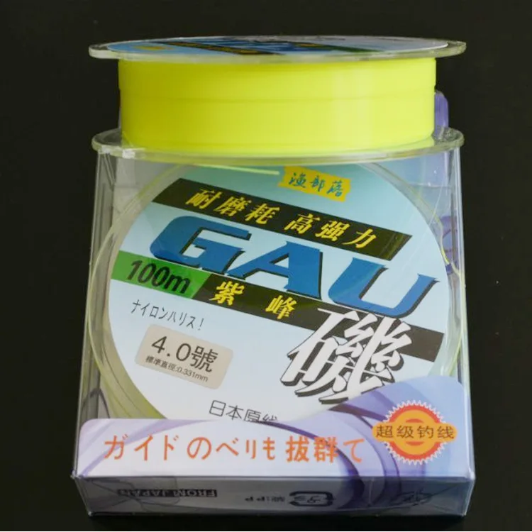 Оригинальная леска для племенной рыбалки фиолетовая серия рыболовная 100 метров