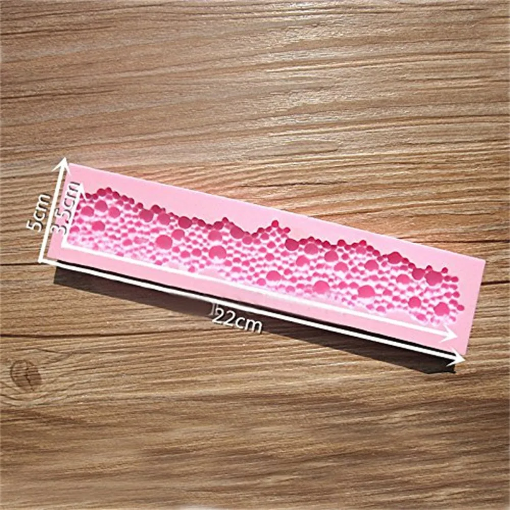 Силиконовые шоколадные помадки для украшения торта круглые жемчужные пузыри