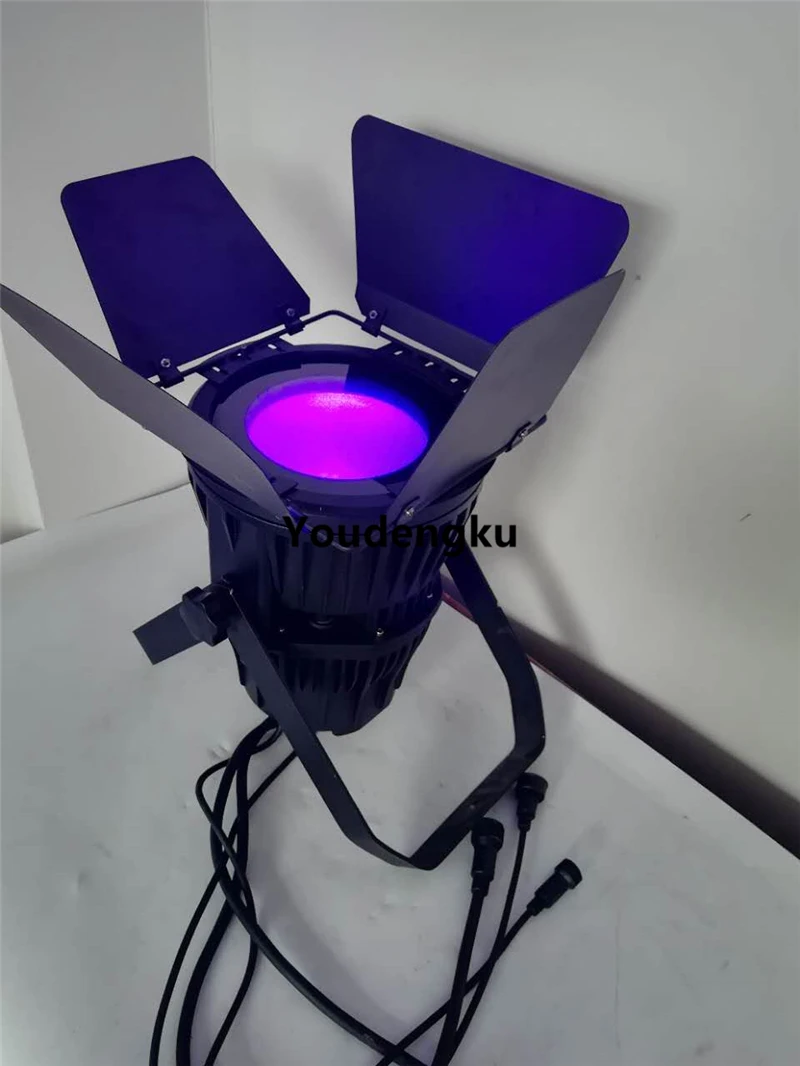 4 шт. водонепроницаемый светодиодный свет для мытья IP65 led par сценический 200 Вт RGBWA UV