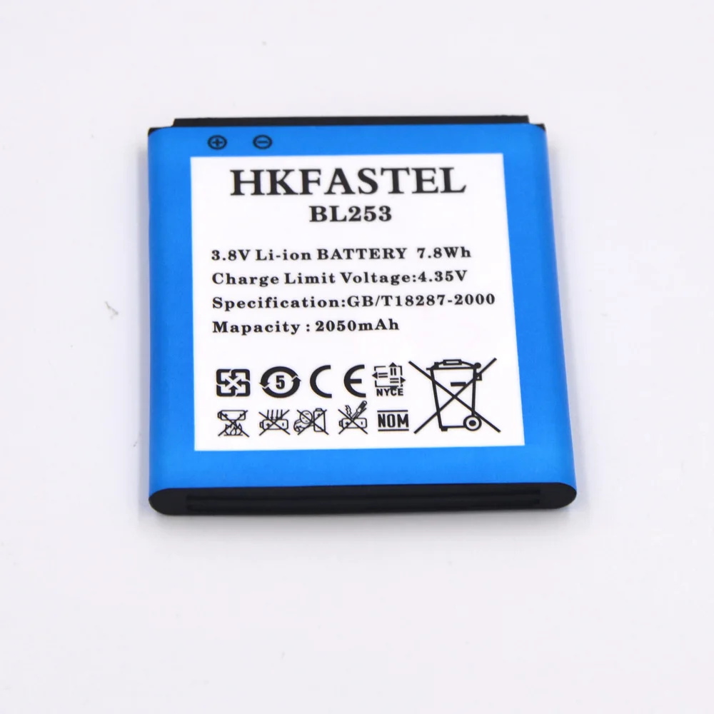 Аккумулятор hkfatel BL253 BL 253 для Lenovo Vibe A A1000 A1000m A2010 оригинальный мобильный телефон
