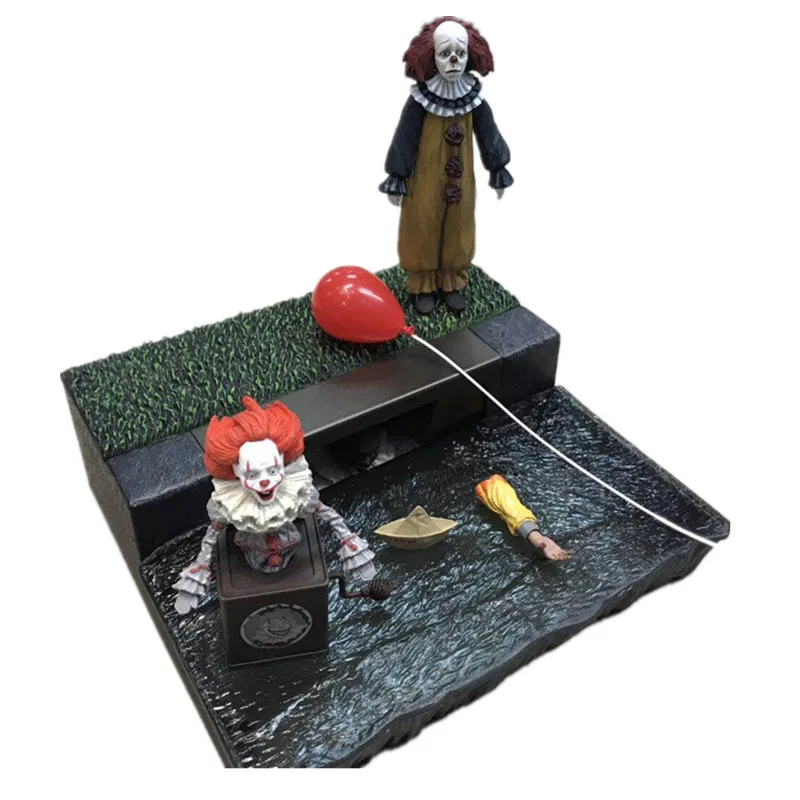 Набор аксессуаров NECA Pennywise 2017 Ultimate Reel игрушки Stephen King ПВХ экшн фигурка