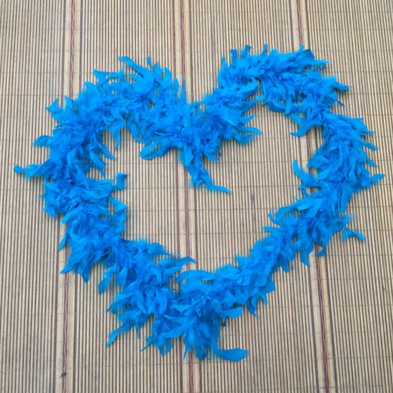1 шт./2 ярда/38 г Рождественский декоративный смешанный цвет Marabou Featherboa Плюм шарф одежда на Хэллоуин/женские свадебные аксессуары DIY