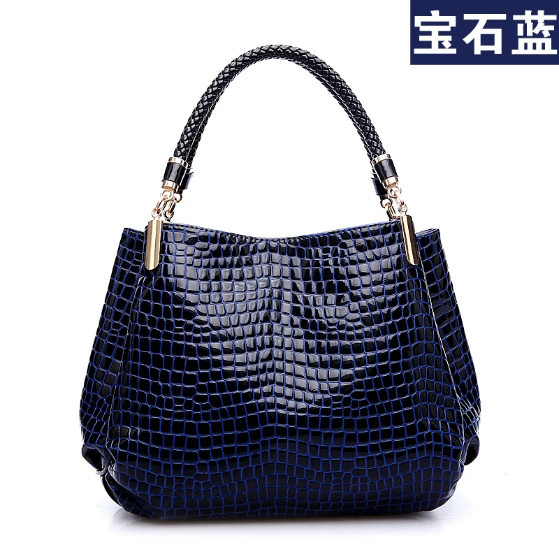 Сумка хобо женская из экокожи с крокодиловым узором|large shoulder bag|hobo bagshoulder bags |