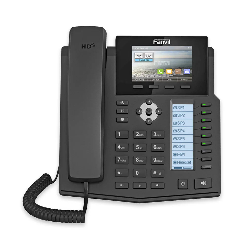 IP телефон Fanvil X5S 3 5 дюйма с Bluetooth|VoIP телефоны| |