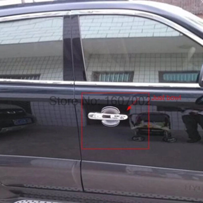 

Защитная накладка на дверную ручку для Hyundai Tucson 2016, 2017, ABS, хром